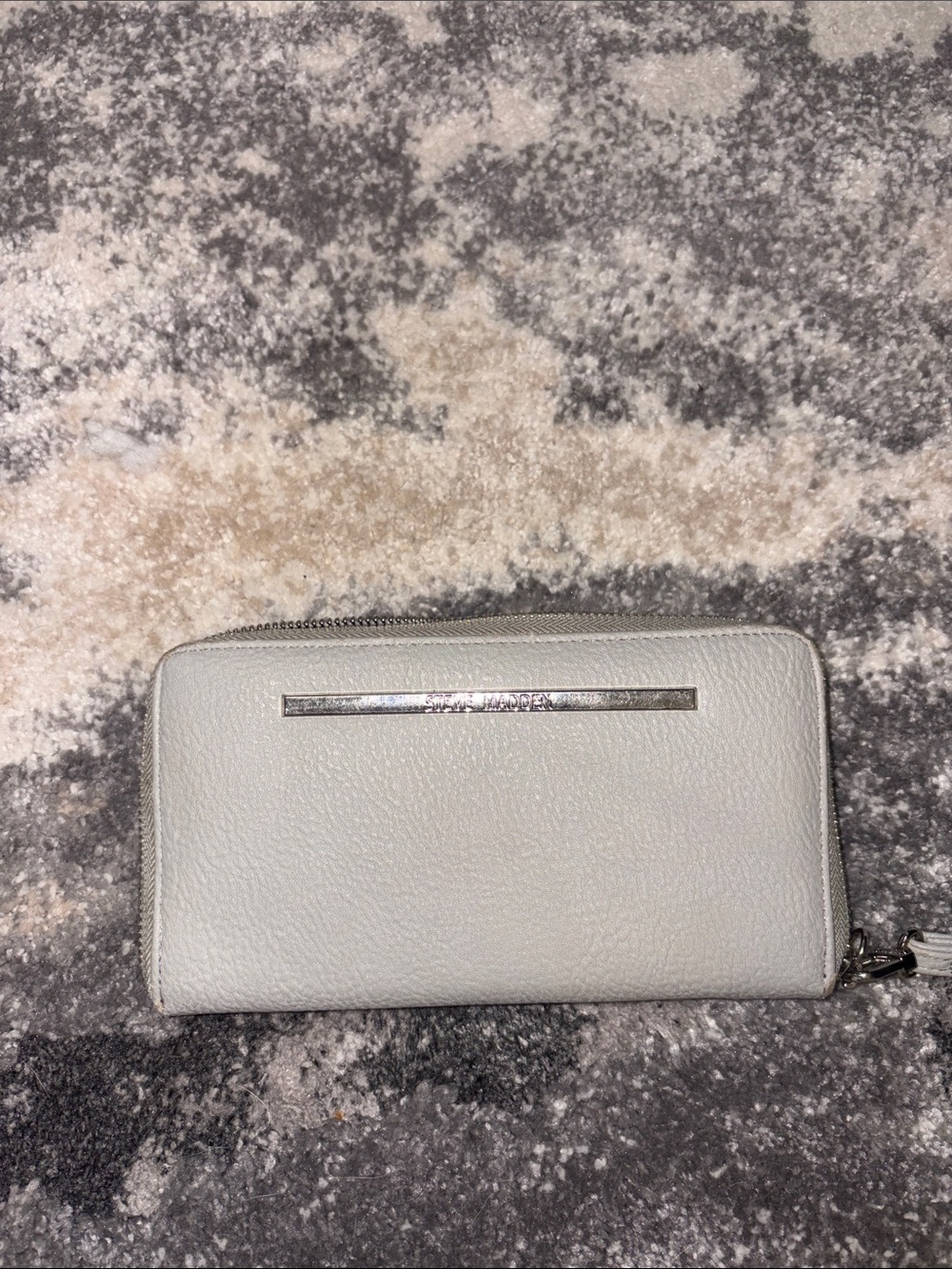 Gray wrist wallet